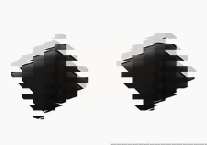 15-1/2 x 15-1/2 in. Undermount Neoroc Bar Sink in Matte Black